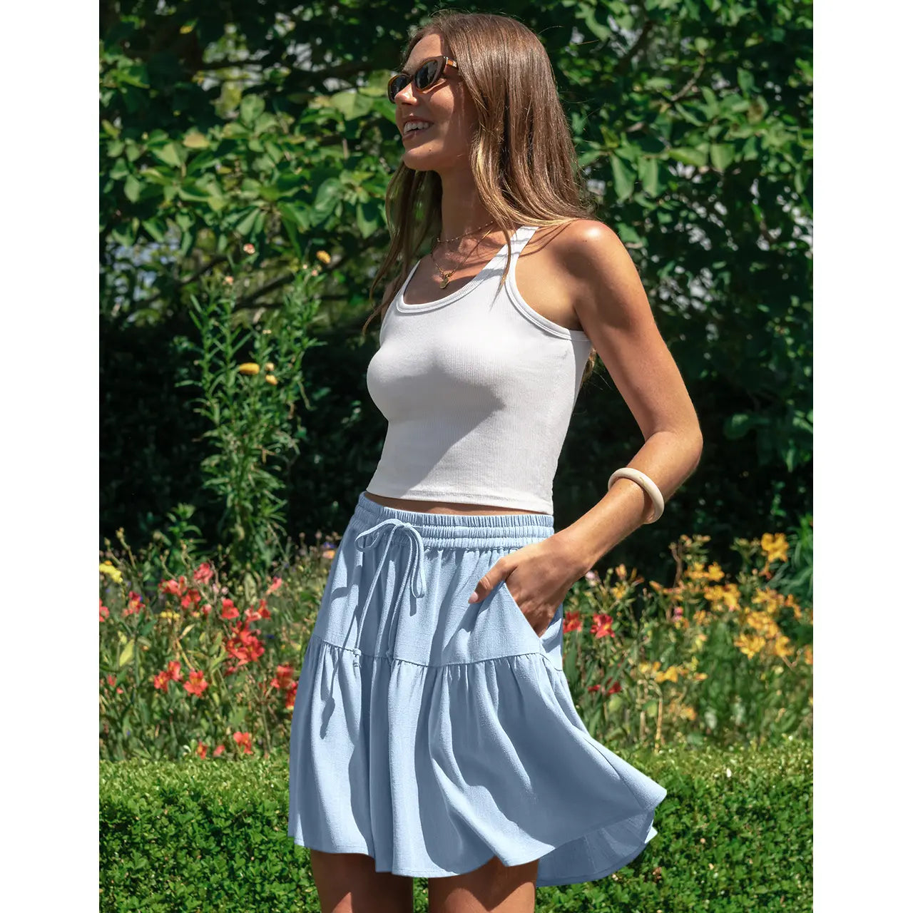 Women's Wide Leg Summer Shorts – Effortless Style