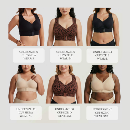 Posture Bra Wireless Seamless Molded Cups