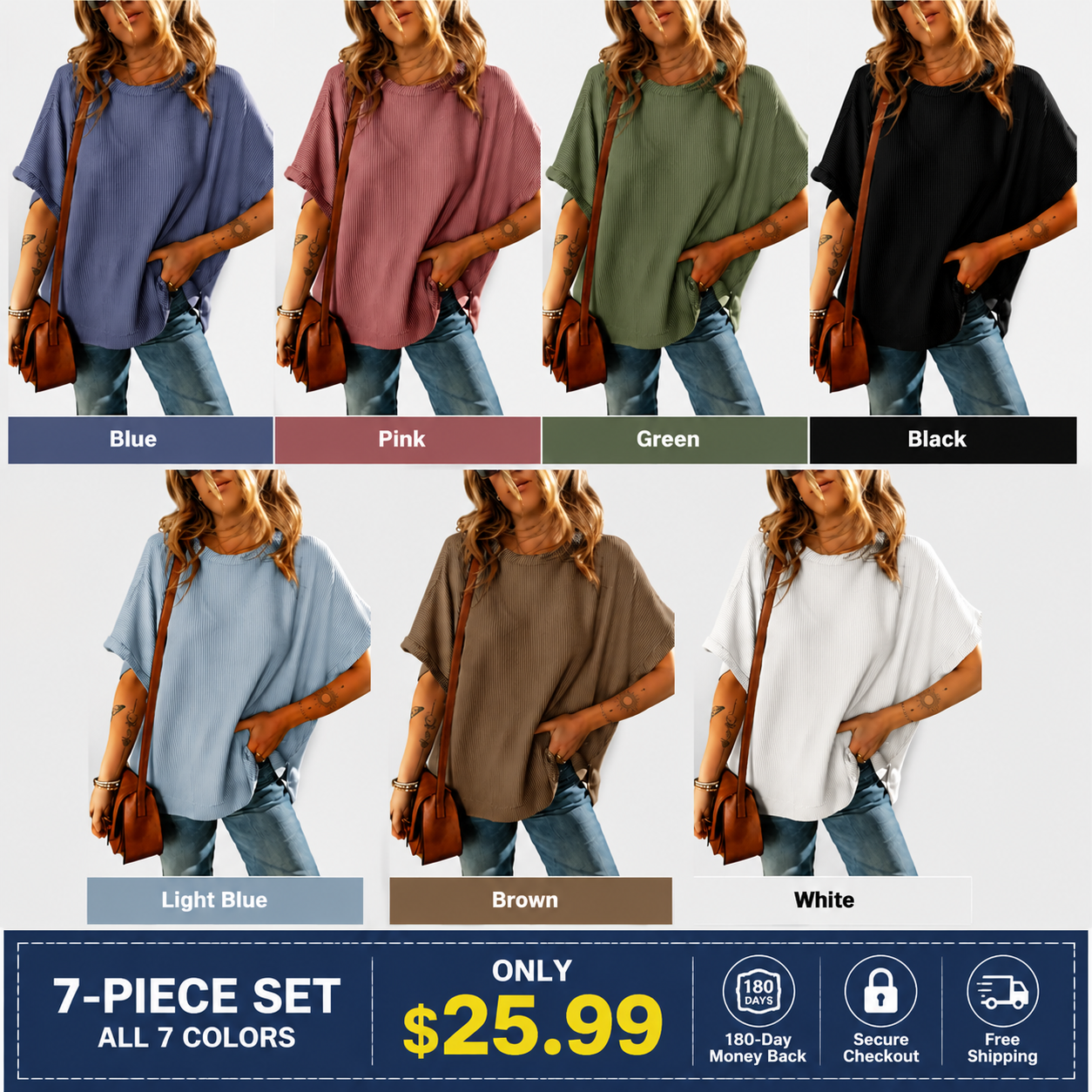 ✨ New Arrival Sale | Summer Knit Tunic Top ✨