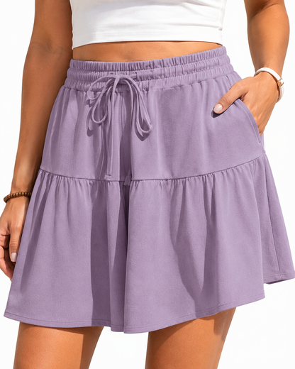 Women's Wide Leg Summer Shorts – Effortless Style