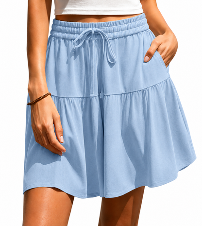 Women's Wide Leg Summer Shorts – Effortless Style
