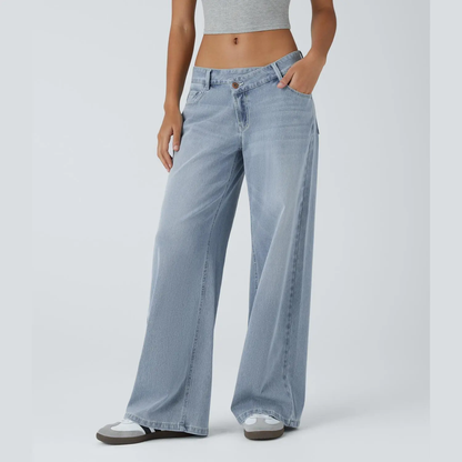😍Promotion Day 😍Women's Low Rise Wide Leg Jeans