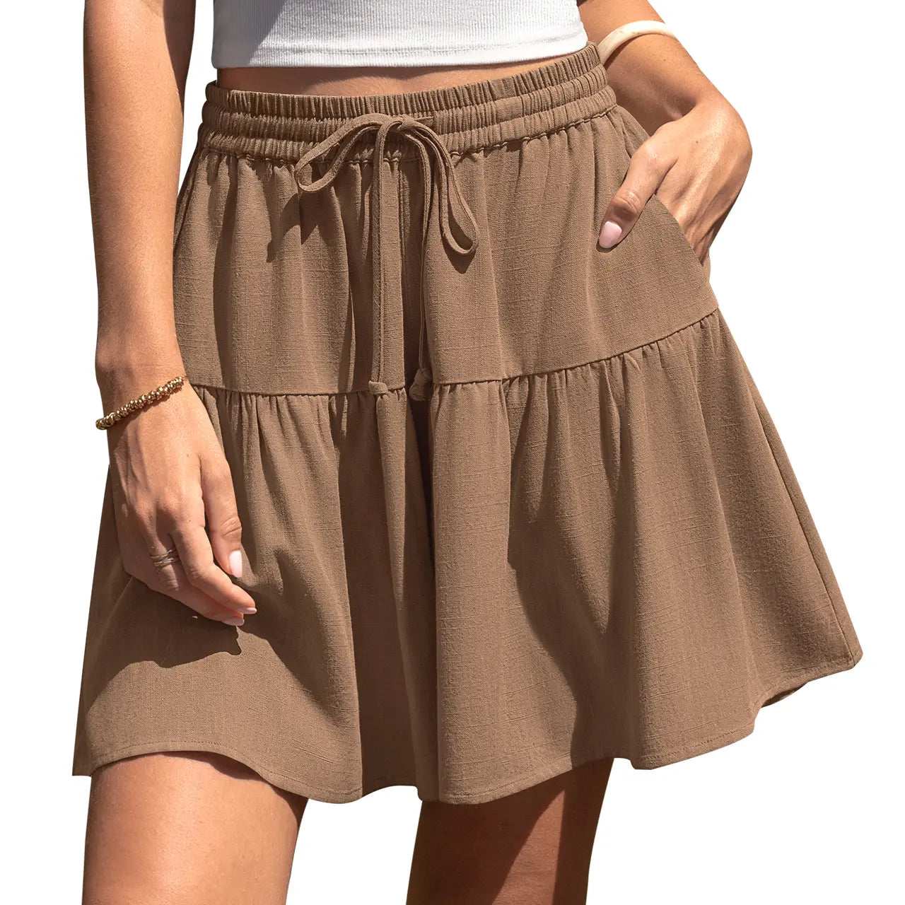 Women's Wide Leg Summer Shorts – Effortless Style