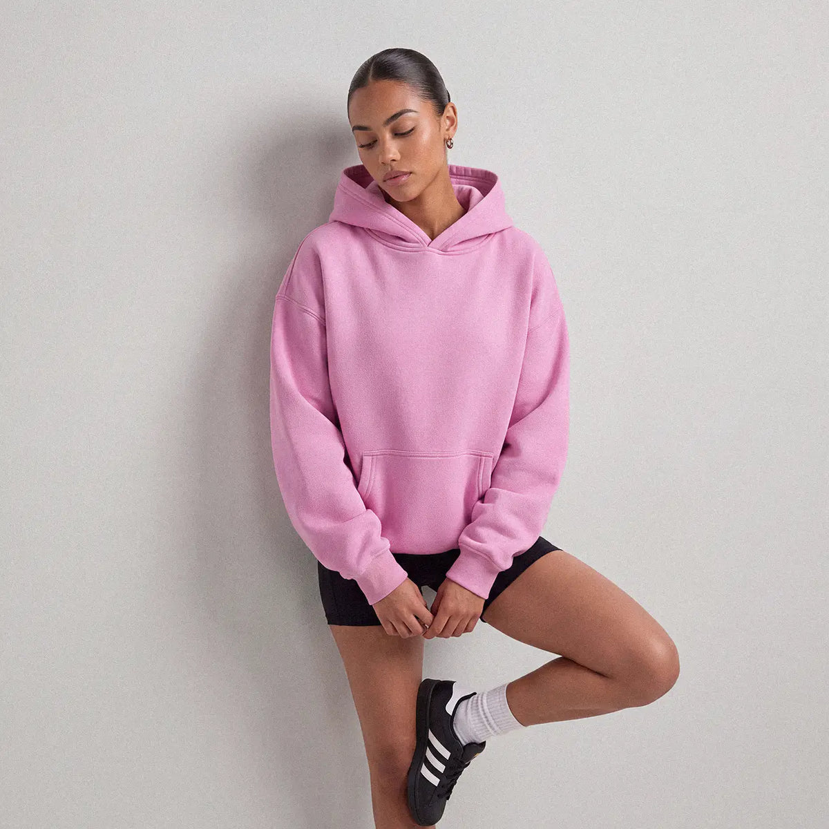 Women's Oversized Fleece Hoodie Pullover