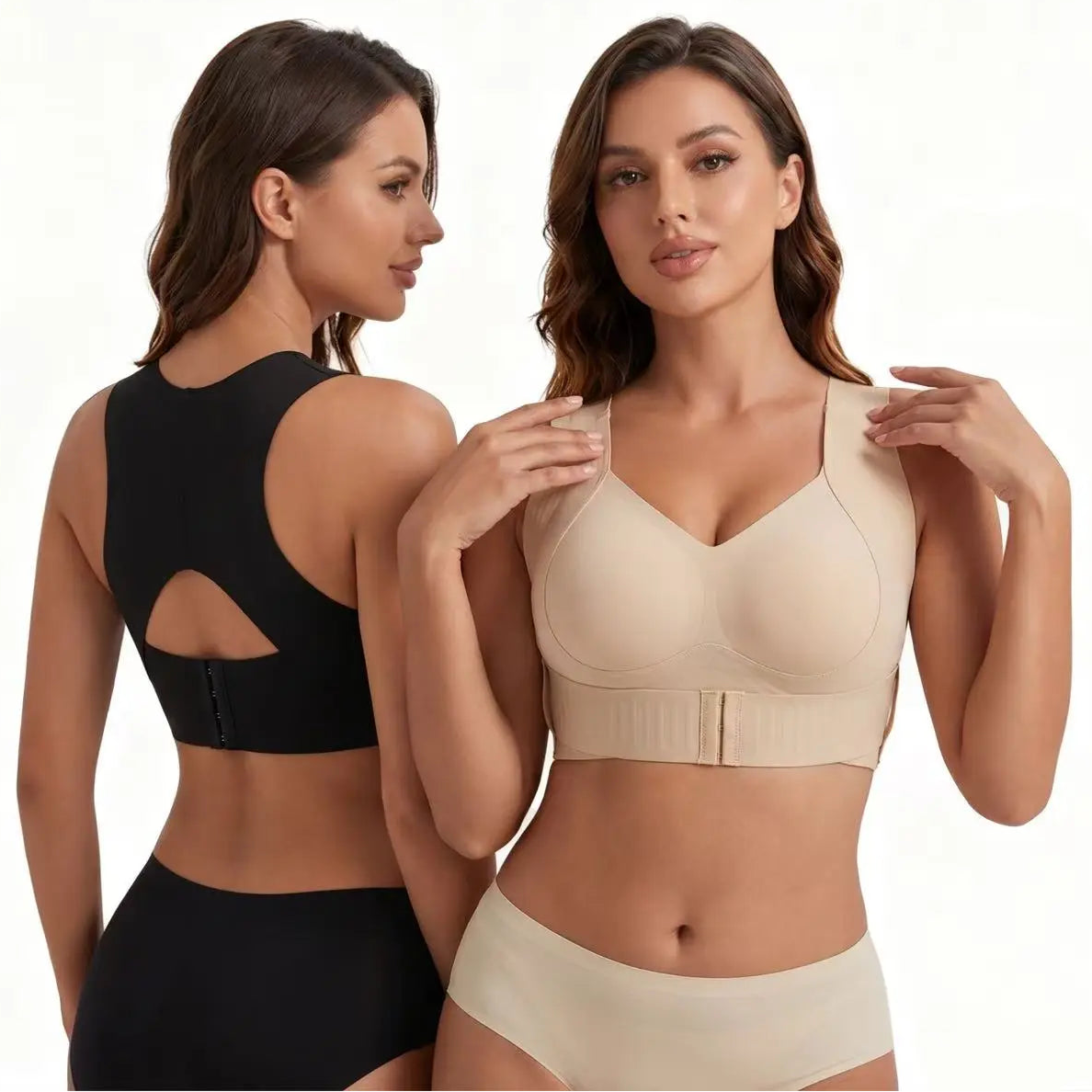 Posture Bra Wireless Seamless Molded Cups